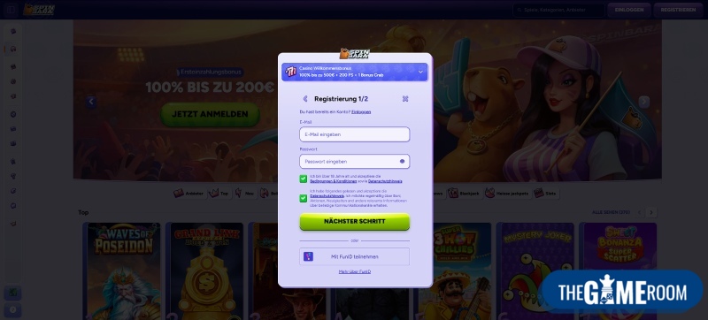 Registrierung im Online Casino mit Klarna