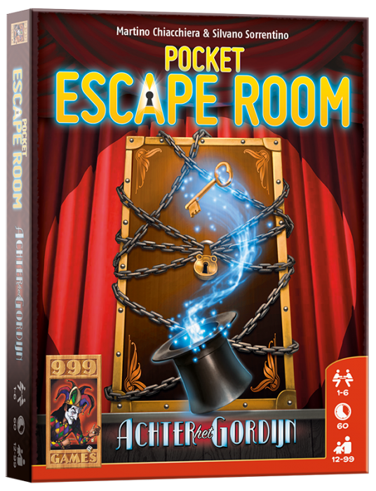 Pocket Escape Room: Achter het gordijn