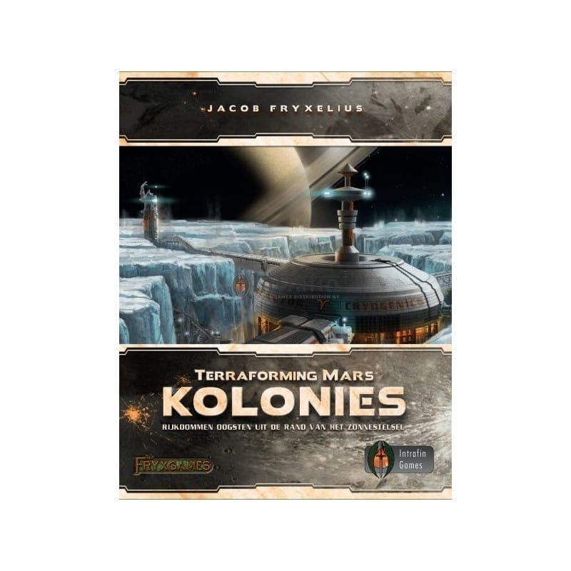 Terraforming Mars Kolonies uitbreiding van Intrafin Games