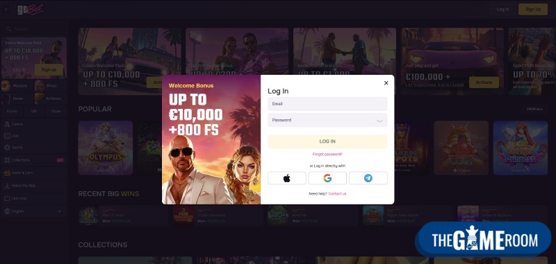 Registreer bij een Bonus Crab casino